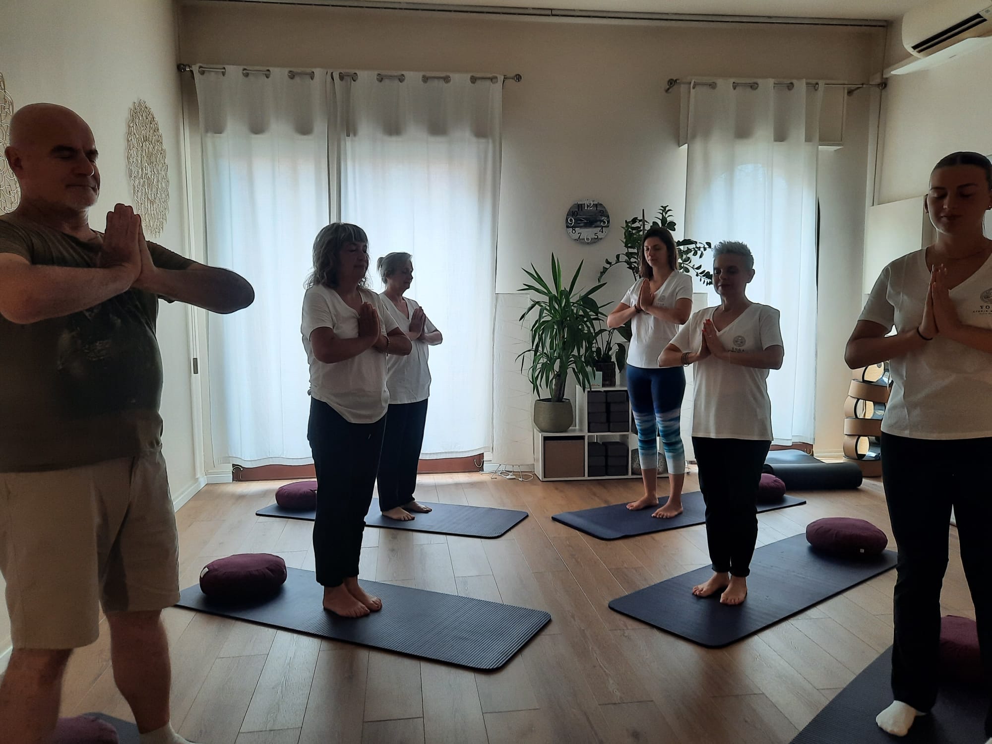 Movimento di Tai Ji nello studio